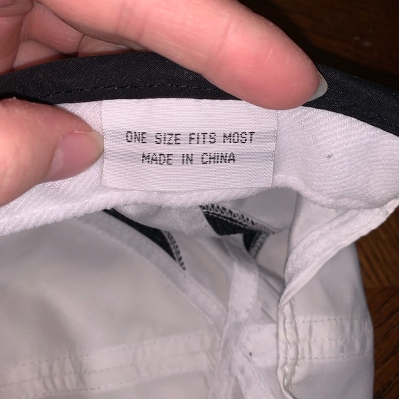 Oracle Racing White Black Cap Hat Mesh Inserts Adjustable Wicking Lightweight OS - Picture 3 of 9